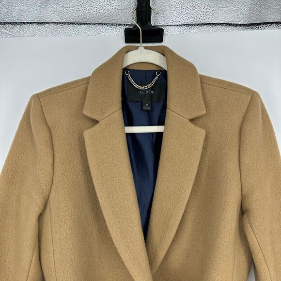 J. Crew Factory Tan Pea Coat Blazer - Picture 2 of 12